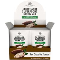 Nature's Nutrition Super Greens & Reds & Protein Chocolate - 20 Sachets